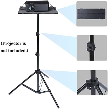 XiaOSaku projektor projektor STOPID Sklopivi laptop nosač strugač sa stativom sa stative multifunkcionalnih