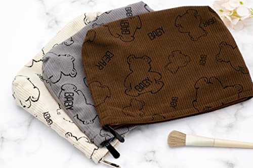 PAZIMIIK torbe za šminkanje za torbicu sa patentnim zatvaračem kozmetička torbica velika putna platna za šminkanje