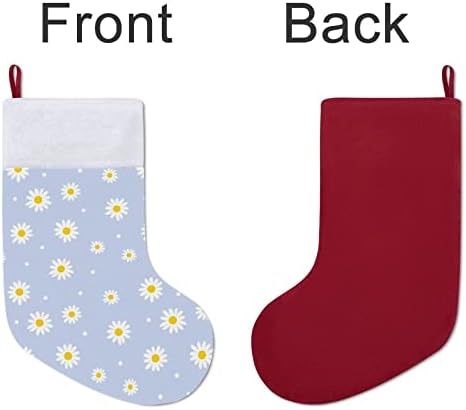 Slatka Daisy uzorak Božićne čarape Božićne čarape torbica Porodični Xmas Dekor