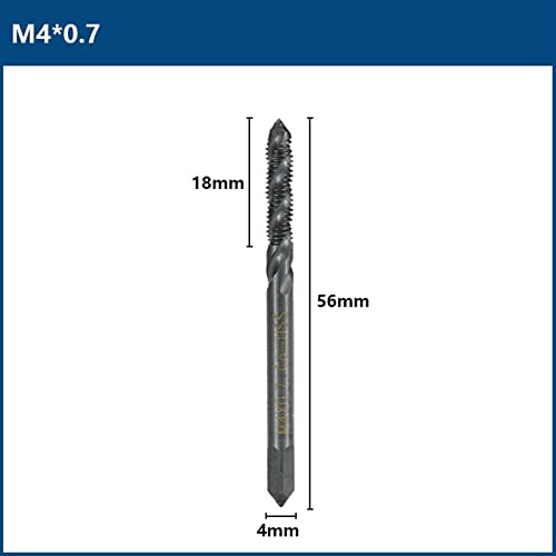 Navojni navoj m3 m4 m6 m6 m8 m10 metrička spiralna mašina Dodirni metrički navojni alat Nitrid obloženi vijak Dodirni bušilica 1kom 1pcs