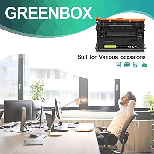 GreenBox kompatibilan 37A zamjena visokog prinosa tonera za HP 37A CF237A 37x CF237X za HP Enterprise M607