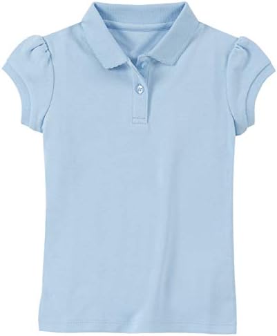 Izod školska uniforma za djevojčice Polo majica kratkih rukava, zatvaranje dugmadi ,udobna & amp; meka