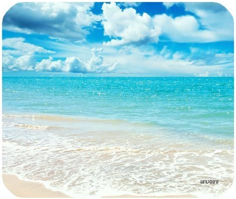 Ifuoff Neklizajuće gume Havaii plaže Sunčana dnevna pravokutna mousepad
