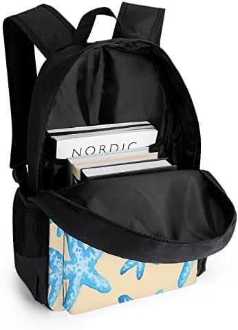 Akvarel zvijezde casual laptop ruksački ramena torba za rame Ploypack sa džepovima za muškarce žene