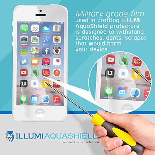 ILLUMI AquaShield zaštitnik ekrana kompatibilan sa Samsung Galaxy J7 jasnim fleksibilnim TPU