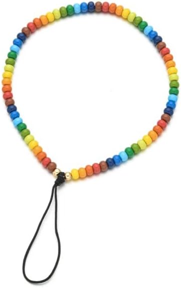 Koleso Boho metalne perle protiv izgubljenih traka za telefon za žene ljetni nakit šareni lanac za mobilni telefon