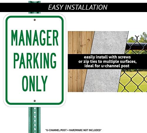 Parking za zaposleni | 12 x 18 teškim mjernim aluminijskim rustnim rustnim parkiralištima | Zaštitite svoje