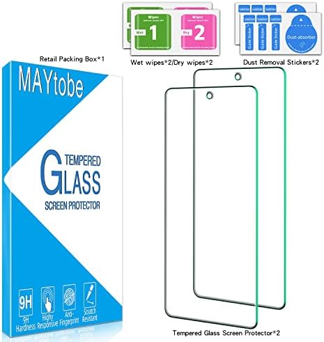 MAYtobe [2 Pack] dizajniran za Samsung Galaxy S20 FE 5G, Galaxy S20 Fe kaljeno staklo zaštitnik