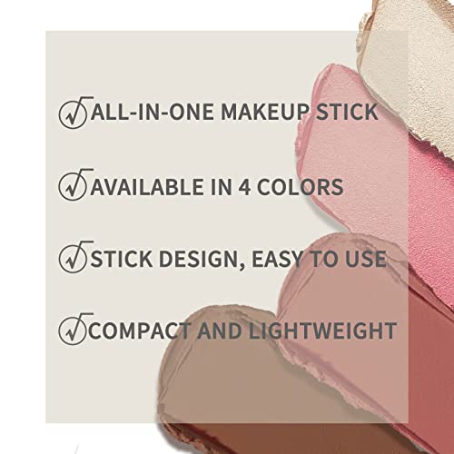 Boobeen Multi Stick-Bronzer highlighter rumenilo, kremasto rumenilo Contour Highlighter Makeup Stick vodootporan,