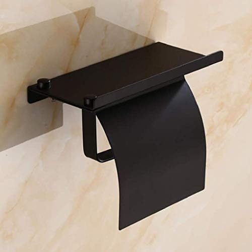 WSZJJ Metalni toaletni držač papirnog držača papirnog ručnika zida za kuhinju, vješalica za