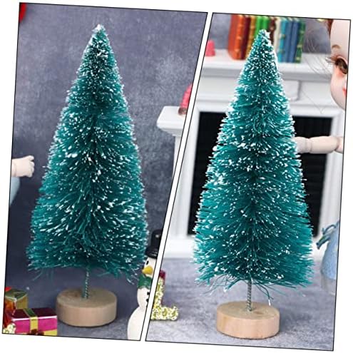 Toyvian 6pcs Mini božićno drvce Početna Dekor Decoraciones Para Salas de Casa Minijaturna