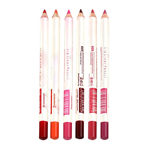 Xiahium Lip Gloss Base under 5 Clear ruž za usne olovka za usne 6 boja linija za usne olovka za usne trajna
