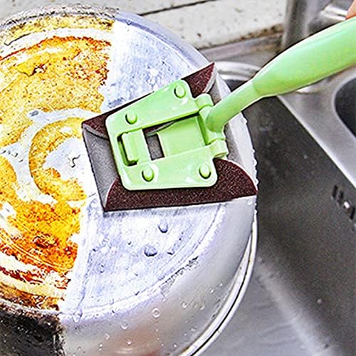 JTR 7 komada dugo ručka četkica za čišćenje Emery spužva Obrišite kuhinju čišćenje posuđa za pranje