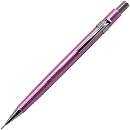 Pentel P207 oštrija mehna olovka 0,7 mm met.pink