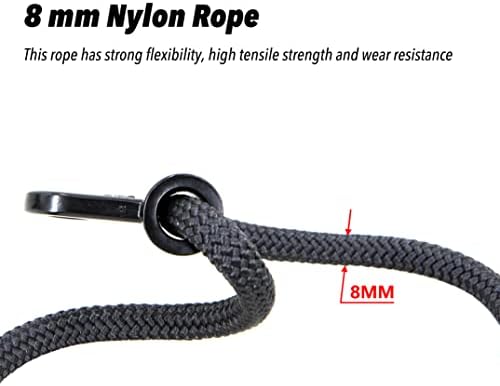 Linfon priključak za kablove za triceps užad,dvije dužine ugrađene u jednu, sa 4 gumene ručke protiv klizanja,