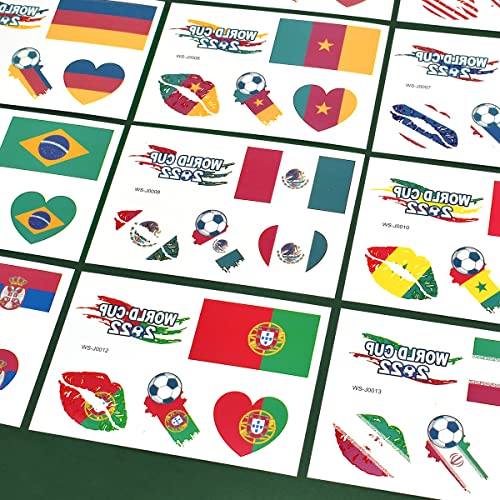 32 Lista Privremena Tetovaža Nacionalne Zastave 2022 Svjetsko Prvenstvo U Fudbalu Ukrasne Naljepnice