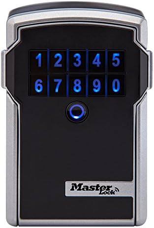 Master Lock Bongla, elektronski zidni montiranje sef sef, Bluetooth iOS / Android aplikacije i kodovi tastature,