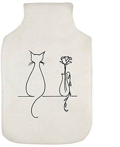 Azeeda' mačka & vaza za cvijeće ' poklopac flaše za toplu vodu