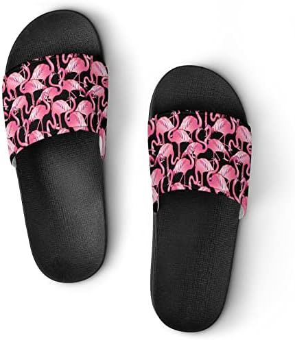 WEEDKEYCAT Cute Flamingo Aqua Slides sandale na plaži tange papuče za muškarce žene Kućni bazen