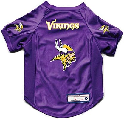 Littlearth NFL Minnesota Vikings stretch dres za kućne ljubimce, boja tima, srednji