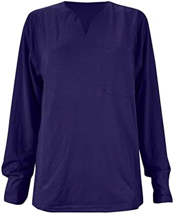 Wocachi muške košulje Henley s dugim rukavima, 2023 mišić Slim Fit Business Casual majica bez kratkih majica