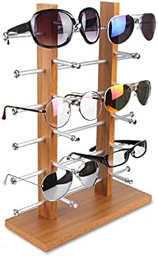 Qsjy držač za naočare -, višeslojni stalak za naočare, rekviziti za police na šalteru za naočare