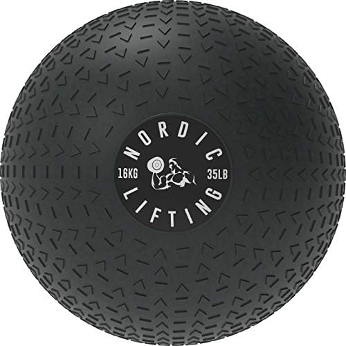 Nordic Lifting Slam Ball 35 lb paket sa cipelama Venja Veličina 9-Crno crvena
