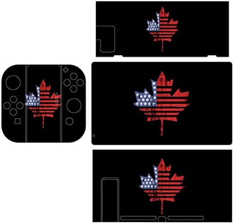 SAD Kanada naljepnice za pokrivanje kože sa Javorovom zastavom puni Set naljepnica za zaštitu
