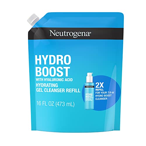 Neutrogena Hydro Boost lagani hidratantni Gel za čišćenje lica, nježno sredstvo za pranje lica &