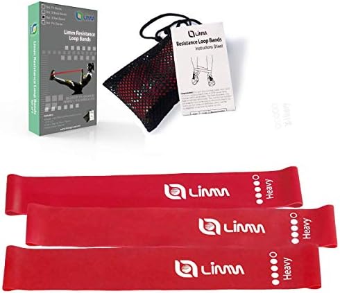Set otpornog limma od 3 teške trake i Limm crveni plastični konop za skok