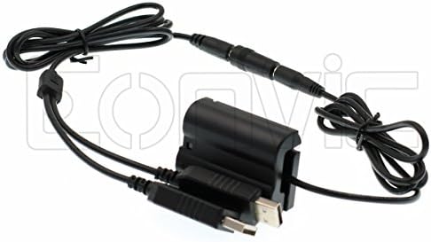 Eonvic DR-E8 DC spojnik LP-E8 Zamijenite dual tipke Dual USB kabel za kanu 700D Rebel EOS T2i 550D