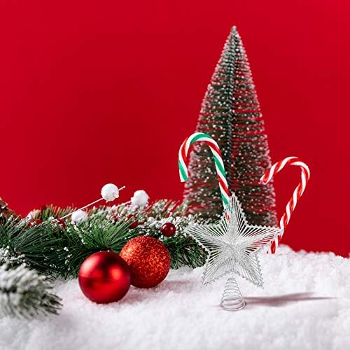 Valiclud 2pcs pjenušava božićno stablo od šuplje zvijezde Xmas Decor za zabava za zabavu