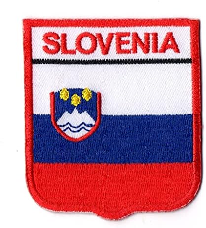 Prvo sve što Slovenija zastava zakrpa male željezo na izvezenim za šešir jakne ruksake ruksaka ruksaka Jeans kapa