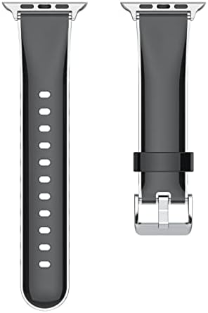 Kompatibilan sa Apple Watch Banks 49mm 45mm 44mm 42mm 41mm 40mm 38mm, mekani sportski transparentni silikonski