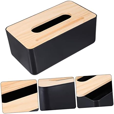 VeeMoon 2pcs kutija za papir sa drvenim poklopcem papirnati ručnike Dispenser Car tkivo tkiva