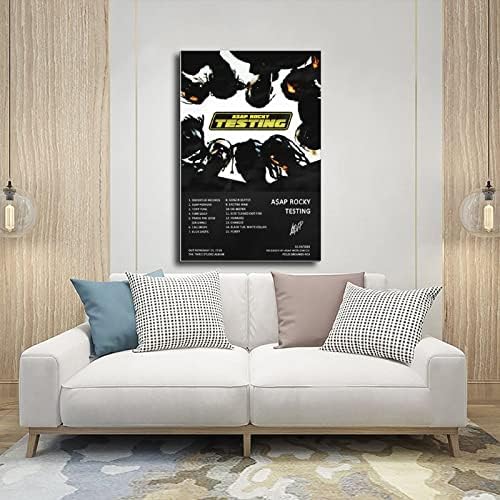 $ AP Rocky poster testiranje albuma Poster Platno Poster Wall Art Art Decor Ispis Slika slike za