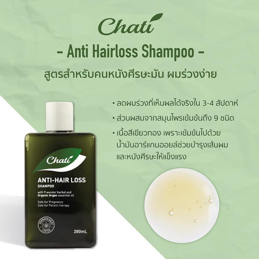 Dostava Od strane DHL nova Formula Chati šampon protiv opadanja kose Stimulirajte novu kosu organski biljni