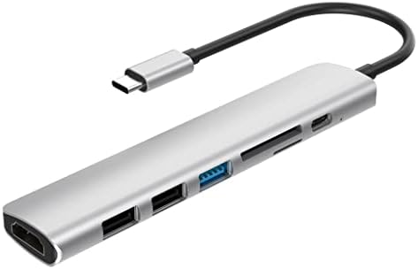LLAMN USB 3.1 Tip-C na Adapter 4K USB C čvorište sa čvorištem 3.0 2.0 TF SD čitač PD za USB C razdjelnik