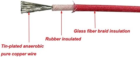 MGRAS 2.5 2 1.5 Sqmm otporno na temperaturu staklena vlakna presvučena gumom od čistog bakra