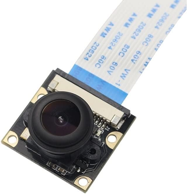 [OEM dodaci] 220 stepeni modul kamere za oči Focal Podesivi objektiv OV5647 široka kutna kamera za maline