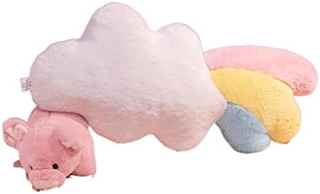 SSxgslbh slatka i šarena plišana želja Nebula ljubav jastuk u obliku srca dječja bočica igračka kućni ukras