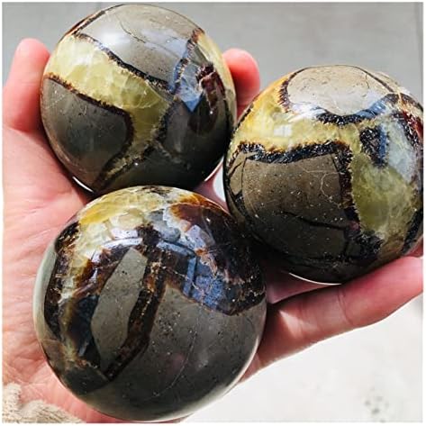 Prirodna rijetka kornjača Kamena kvarcna Crystal Ball Domaća ukras Prirodni kamen Rezanje i poliranje 1pc Izlječenje
