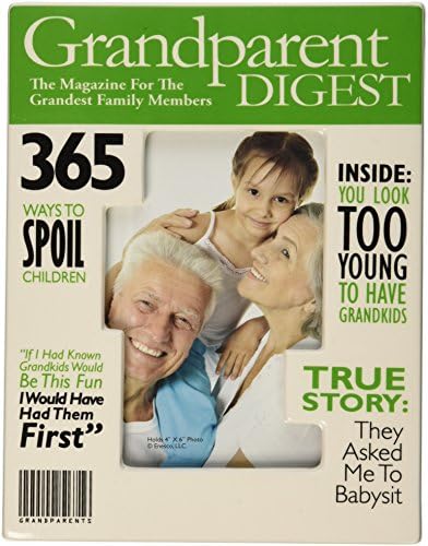 Enesco zaista sjajne vijesti Djed i djedovi Digest magazinski okvir