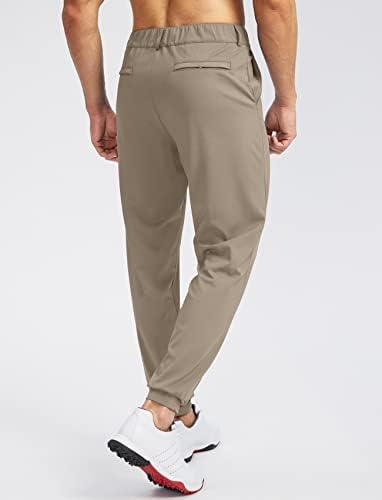 Soothfeel muške Golf Joggers hlače s 5 džepova uske rastezljive trenirke za trčanje putne haljine