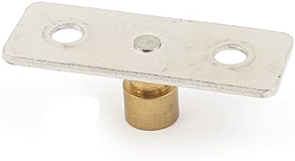 Aexit 10mm prečnik kabineta hardver metalna osovina klizna vrata vodič lokator stoper ladica klizi