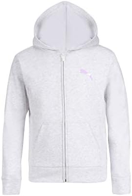 Puma Girls 'Core Logo Zip up hoodie