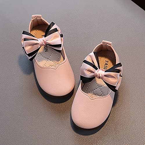 Cipele za djevojčice za malu djecu Mary Jane ravne cipele Slip-on Bowknot balet ?lats cipele cipele za zabavu
