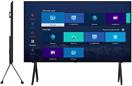 GTUOXIES Novi 100 inčni ravni LED ekran UHD 4K TV displeji; TS100TV, svestrani interfejs, HDTV