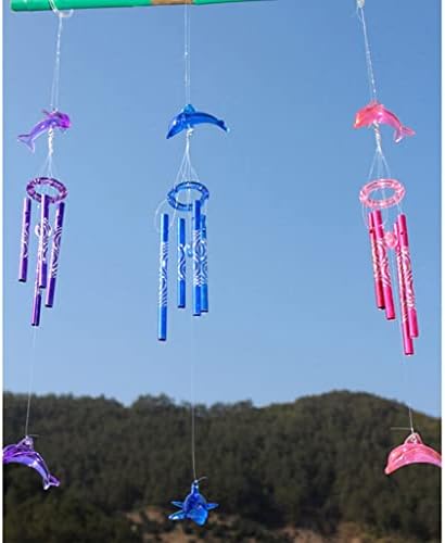 WeTeg Početna Vrt Vrt Naslono Dekoracija Viseća vjetrovitosti Crystal Delphin Chemes za djecu Rođendanski