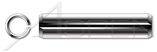 M10 X 40mm, ISO 8752, Metrički, Prorezne opružne igle, teške uslove rada, AISI 301 Nerđajući čelik